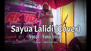 Download lagu Sayua Lalidi || Yona Irma Cover || Remix minang terbaru 2020 || live orgen tunggal mp3