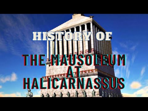 O Mausoléu de Halicarnasso|Turquia|Maravilha do mundo antigo|✨️
