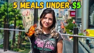 5 Meals Under $5 in LAS VEGAS