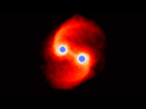 Collapse of a binary stellar system