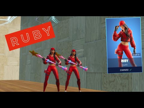 RUBY Fortnite Gameplay - YouTube