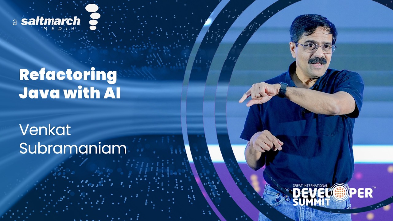 Refactoring to Modernize Java Applications using AI - Venkat Subramaniam