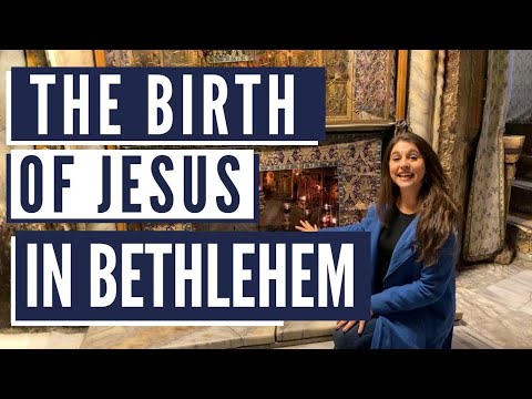 ENTERING THE PLACE WHERE JESUS WAS BORN! (Let's visit Bethlehem!)
