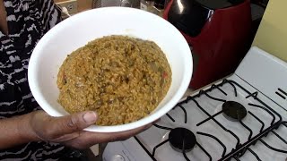 Diabetics Brown Rice And Pigeon Peas In The Pressure Cooker