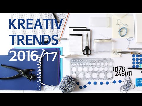 FMA Creative World - Kreativ Trends 2016/17 - Marabu, Moleskine, Masking Tape NEUHEITEN!