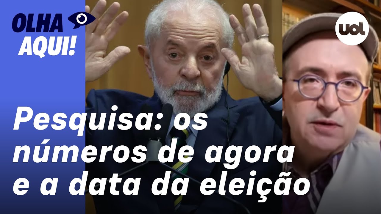 Reinaldo: Pesquisa aponta empate entre Lula e adversários; e a estranha pergunta sobre o presidente