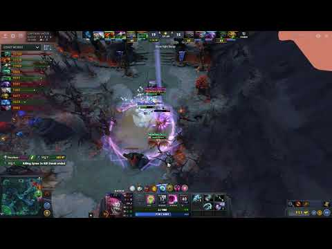 Newbee VS VGJ Thunder Losers Finals Dota 2 H-Cup Game 2 Highlights
