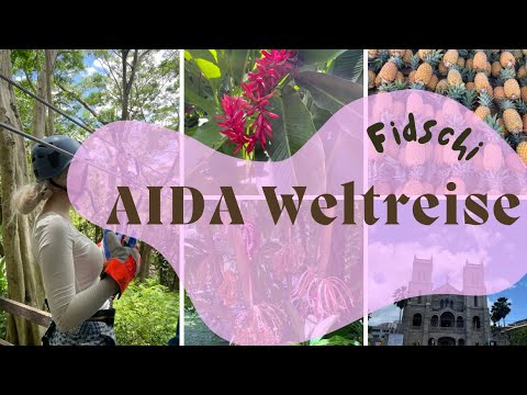 AIDA Weltreise 2023/24 - Weihnachten an Bord und auf FIDSCHI 🎄- VLOG 014