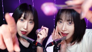 【ASMR】ゾクゾク度最上級✨双子が鳴らす両耳直撃マウスサウンド+a