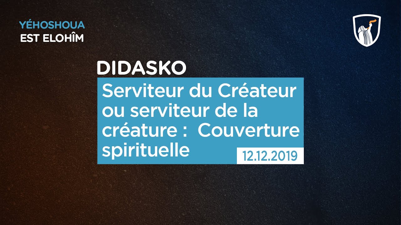 Thumbnail of video: Serviteur du Créateur ou serviteur de la créature : Couverture spirituelle