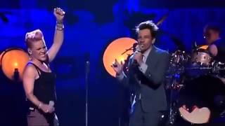 JUST GIVE ME A REASON - Pink feat. Nate Ruess Live