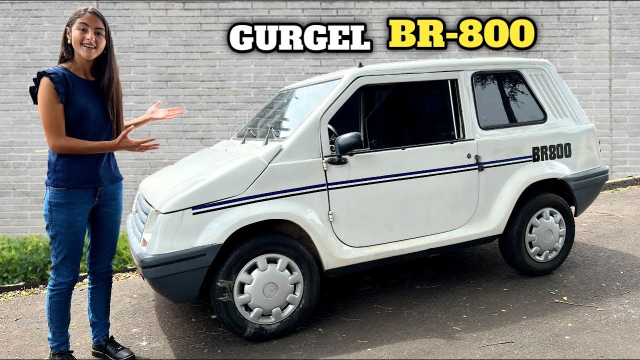 ENCONTREI O MINI CARRO NACIONAL - GURGEL BR-800 !!!
