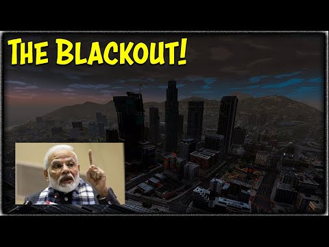 9-minute blackout in LOS SANTOS : GTA 5