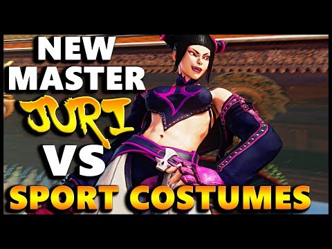 SFV - New Master Juri ( Hsien Chang ) VS Sport Costumed Warriors - SF5