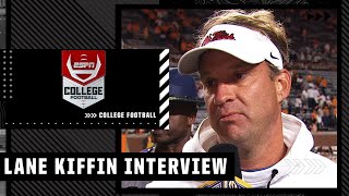 Lane Kiffin reacts to ending of Ole Miss vs. Tennessee | ESPN College Football