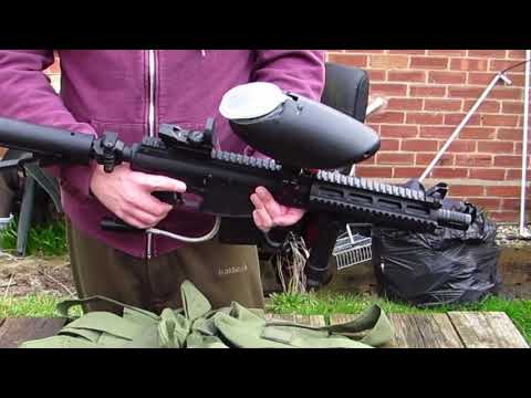Paint ball Gun Power Test - Sierra One Quick Look And Test