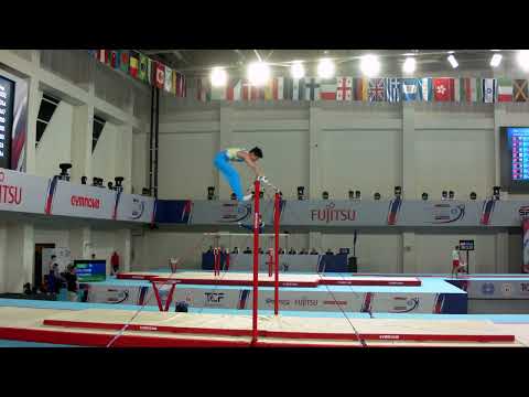 IDRISSOV Zeinolla (KAZ) - 2023 Artistic Junior Worlds - Qualifications Horizontal Bar