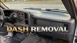 99-06 Chevy 1500 2500 / Gmc Sierra / 2002 Escalade / Avalanche How To* Top Dash Cover Removal.