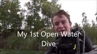 preview picture of video '1st Open Water Scuba Dive (Fantasy Lake, NC)'