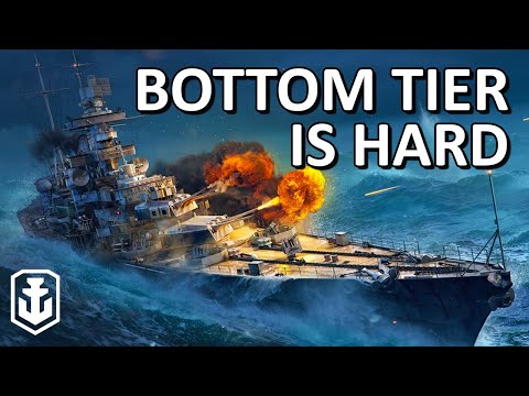 Tier 8 Light Cruiser vs Tier 10 - Worst Case Scenario - Mainz
