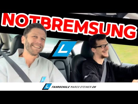 Notbremsung Fahrschule Frauenfeld #frauenfeld #autoprüfung #fahrschule #theorieprüfung