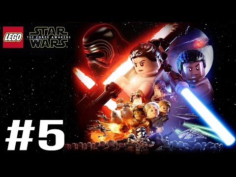 LEGO Star Wars The Force Awakens Walkthrough Part 5 Gameplay Lets play Playthrough