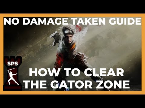 HOW TO CLEAR THE GATOR ZONE WITHOUT TAKING ANY DAMAGE - Miasma Chronicles - Guide, Tutorial