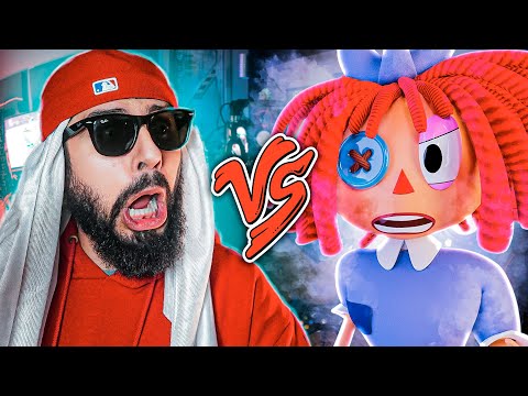 Ragatha (The Amazing Digital Circus) Vs. Mussa - Batalha de Rap