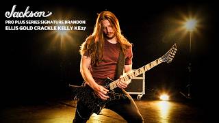 Video thumbnail for Unveiling The New Pro Plus Brandon Ellis Gold Crackle Kelly KE27 | Jackson Guitars by Jackson Guitars