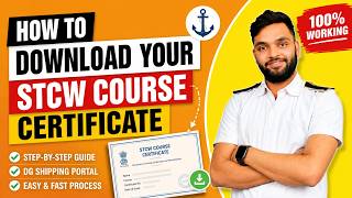 Check & Download STCW Certificate Online | Portal Guide