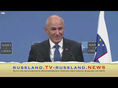 Rutte und der slowenische Ministerpräsident sprechen über Ukraine, Russland und NATO