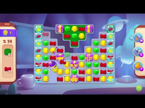 Homescapes 345 Level - 15 moves - NO BooSTERS