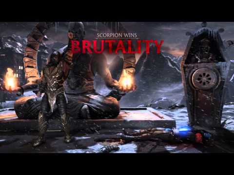 Mortal Kombat X Brutality Scorpion "Just A Scratch"