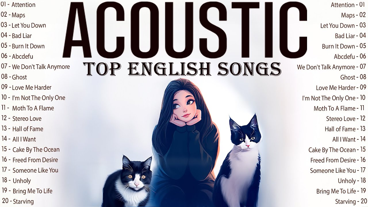 Top Love English Songs With Lyrics 2025 🤍 Soft Acoustic Songs 2025 For Warm Moments