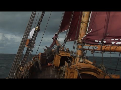 ► Avred Fuchs Sails the North Atlantic Greenland to Germany Part 1