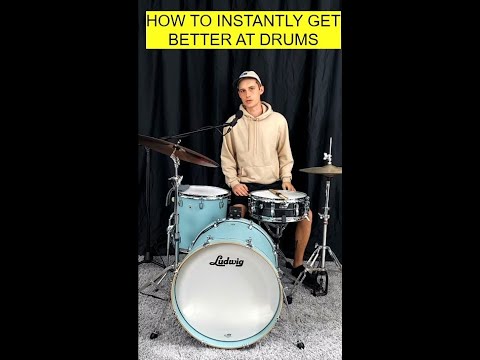 How to INSTANTLY get better at drums