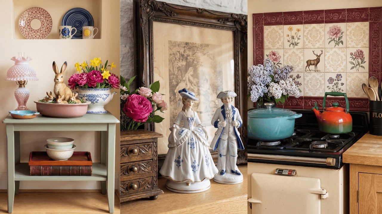 5 Timeless ENGLISH COTTAGE Spring Decorating Tips | Vintage Interior Design Inspiration