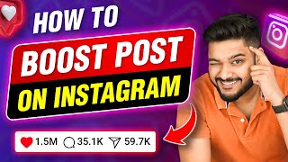 How to Boost Post on Instagram | Instagram Boost Post | Social Seller Academy
