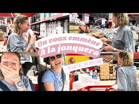 💥💥JOURNÉE SHOPPING À LA JONQUERA 🛍️ + RESULAT DIPLÔME 😱😱