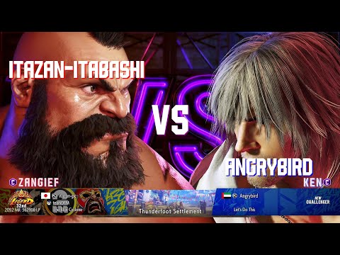 SF6 Itazan-Itabashi (Zangief Classic) Vs AngryBird (Ken Classic)