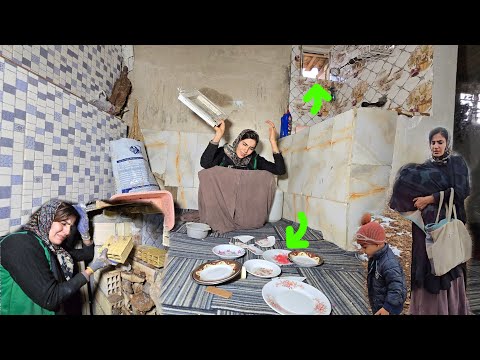 Who entered her mountain shelter while she was away?