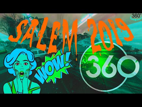 Salem Ma *BONUS* 360 Video  - Salem Halloween 2019 Picture Taking