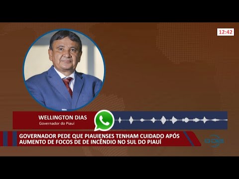 Governador pede cuidado de cidadaÌƒos com aumento de focos de inceÌ‚ndio no sul do estado 10 09 2021