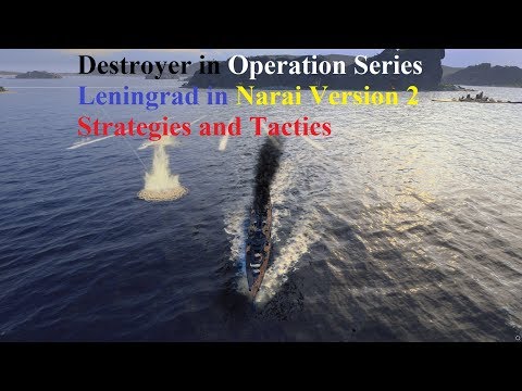 Narai Version 2 - Fast Destroyer Outrunning Aircraft Torpedoes