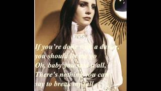 Lana Del Rey - Break My Fall (Lyrics)