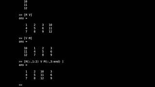 How to append a column to the matrix in Matlab