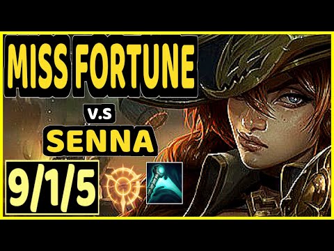 CODY SUN (MISS FORTUNE) vs SENNA - 9/1/5 KDA BOTTOM ADC GAMEPLAY - NA Ranked DIAMOND