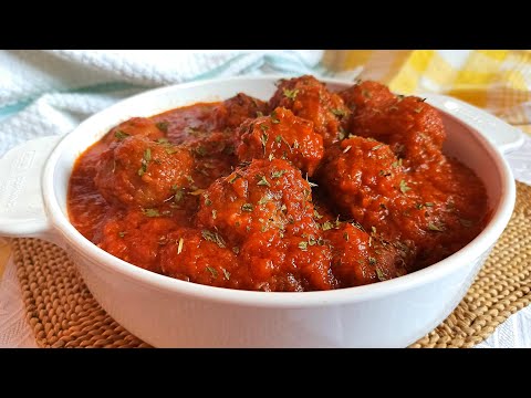 Una receta clásica pero imprescindible 🍽😋ALBÓNDIGAS CON TOMATE🍅 | El Dulce Paladar