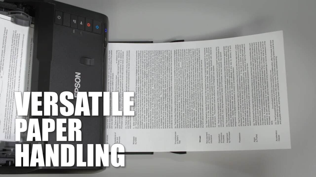WorkForce ES-400 II Duplex Desktop Document Scanner | Get organized fast