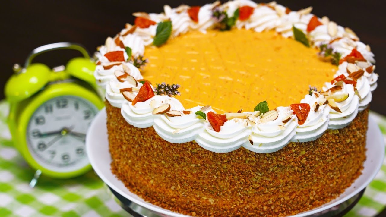 Торт Лисичка - необычайно вкусный медовый торт - Рецепт Кулинарим с Таней